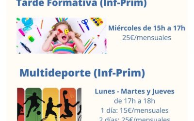 Extraescolars 2021-22 ⛹