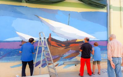 Restauració del mural de Conrado 🖌️🎨