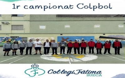 1r campionat intern de Colpbol 🏐