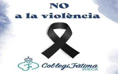 No a la violència 🎗︎🙏