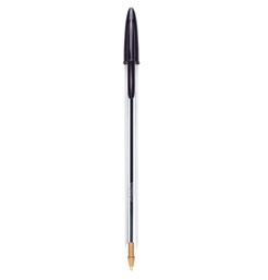 Bolígraf NO BORRABLE bic cristal negre