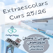 Extraescolars curs 2025/2026! ✨🎨🤖🏀